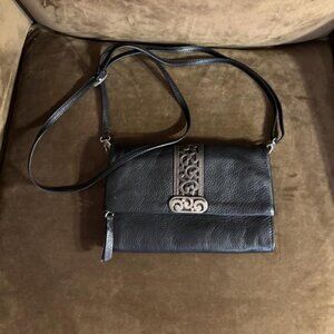 Vintage Brighton CALLIE Black Gypsy Lace Cutout Purse/Wallet